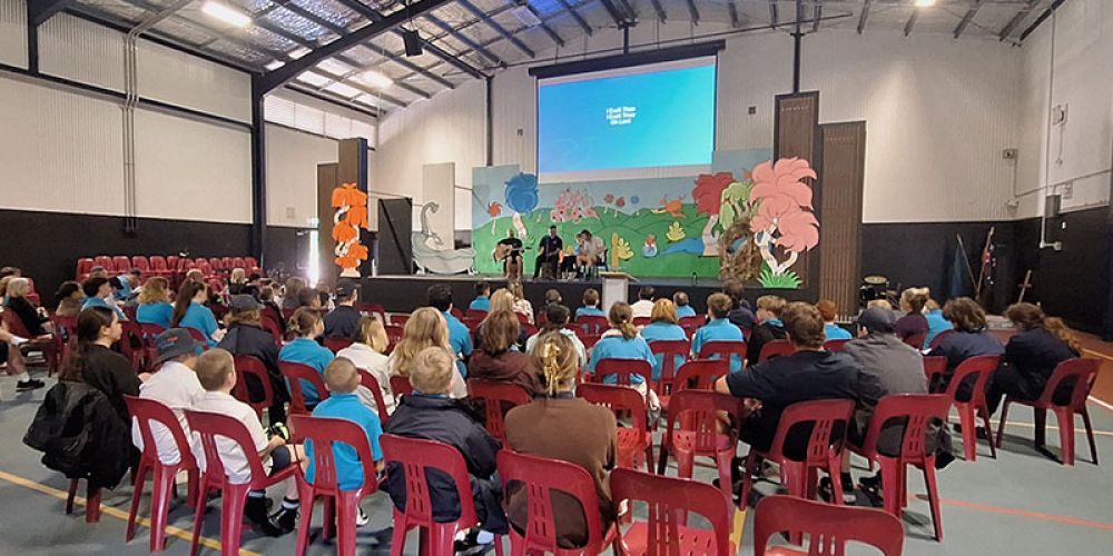 School worship assembly